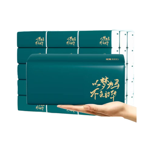 Mouchoirs jetables en gros, marque privée, doux et respectueux de la peau, prix de gros, mouchoirs en papier 5 plis pour la maison - Product Image 3