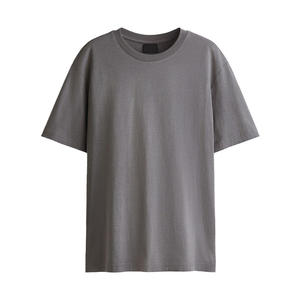 Extended <b>Length</b> Knitted Cotton Men's <b>T</b>-<b>Shirt</b> Slightly <b>Longer</b> Hem Straight Cut Breathable Eco-Friendly Great for Tall Men - Product Image 1