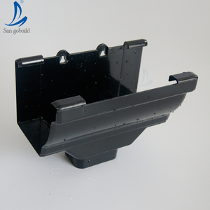Prix usine qualité couleur système de drainage en aluminium gouttières tuyau coudé euro tuiles en plaques de toiture - Product Image 2