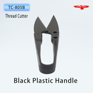 Forbici da Cucito TC-805B Golden Eagle con Manico in Plastica Nera, Tagliafilo a Forma di U, Strumento <span class=keywords><strong>per</strong></span> Punto Croce e Macchina da <span class=keywords><strong>Cucire</strong></span> - Product Image 1
