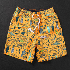 Gailang Summer Elements Slip <span class=keywords><strong>de</strong></span> <span class=keywords><strong>bain</strong></span> <span class=keywords><strong>de</strong></span> fitness pour hommes Respirant Five-Point Beach Shorts Animal Sanya Style Vacation Wear for - Product Image 5