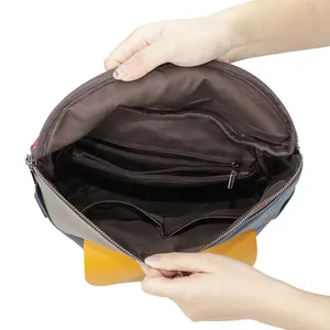 AndoBag Retro zaini <span class=keywords><strong>in</strong></span> vera <span class=keywords><strong>pelle</strong></span> di grande capacità borsa <span class=keywords><strong>a</strong></span> secchiello Casual da donna <span class=keywords><strong>zaino</strong></span> 2496 - Product Image 5