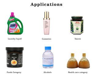 Ligne de production de remplissage et de capsulage de liquide de lavage en bouteille de sauce à piston à 6 buses à bas <span class=keywords><strong>prix</strong></span> - Product Image 2