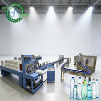 Machine de remplissage de bouteilles PET CGF18-18-6 6000BPH - Ligne d'embouteillage d'eau haute productivité pour petites productions