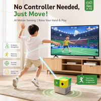 Console de Jeu TV Android 14 Intelligente U12 avec IA, Rockchip RK3576 Octa-Core, Wi-Fi 6, 64 Go/128 Go, Extension TF, Streaming Intelligent pour la Maison