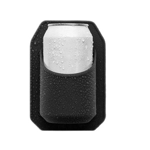 Wall-Mounted Silicone Can Holder Bath Shower Caddy <b>Drink</b> Cup Bottle <b>Rack</b> Beverage Holder Beer Holder Business Promotional Gifts - Product Image 2