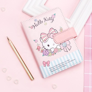 Cuaderno de diario Zg-cute A5 Sanrio con bolígrafo Kuromi Melody Cuadernos de Pu Accesorios Sanrio Útiles escolares - Product Image 4