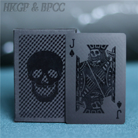 Cartes à jouer personnalisées de haute qualité avec feuille d'argent, jeux de poker de collection personnalisés
