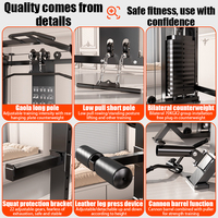 Equipo de Gimnasio Comercial WENDY para Entrenamiento de Fuerza, Máquina Multi-Smith, Power Rack, Equipo de Ejercicio Multifuncional para Gimnasio Comercial