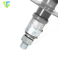Isolateur de ligne droite en polymère composite Shuangfeng FPQ-11/10S5C425 11KV 70KN avec raccords et axe, certifié ISO9001