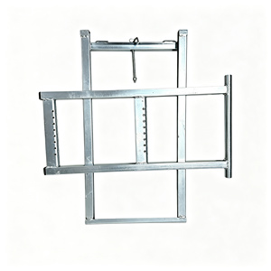 Échelle pliante pour camion, 2 marches, acier zingué, pièces de semi-remorque, échelle pliante universelle pour camions - Product Image 2