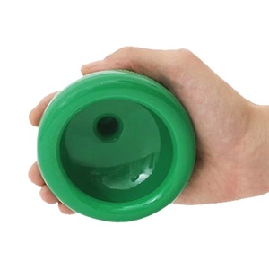Small Soft sputum cup Silicone Palm Cup Back Massager Sputum Remover Chest Percussion Drum Cup Help Expectorate Sputum Mucus - Product Image 1