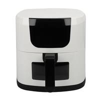 Friteuse à air électrique Vasion, contrôle numérique, protection contre la surchauffe, surface antiadhésive, forme carrée, plastique, utilisation domestique et extérieure, 5L