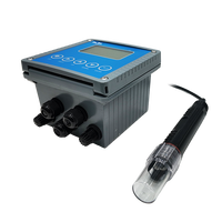 Analyseur numérique industriel IP65 4-en-1 de pH et de conductivité thermique pour produits chimiques, traitement environnemental et alimentation en eau municipale