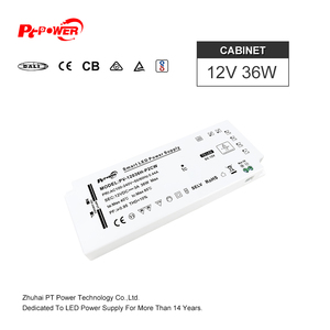 ตัวขับแถบไฟตู้ PFC IP20แรงดันคงที่36W/60W/100W ตัวขับแถบไฟ LED พอร์ตดูปองท์100-240V AC-DC 12V 24V แหล่งจ่ายไฟ LED - Product Image 5