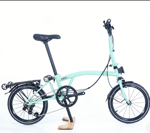 Nuova Bicicletta Pieghevole <span class=keywords><strong>MINT</strong></span> da 16 Pollici, 6 Velocità, Telaio in Lega di Alluminio BOB A6 Mintparts, Bici Pieghevole Leggera, Mini Bicicletta Pieghevole - Product Image 1