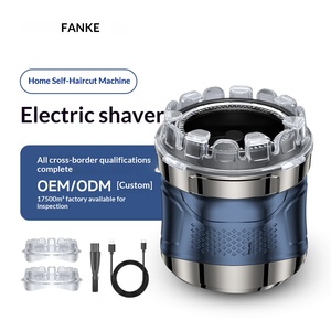 เครื่องตัดผมไร้สายแบบหมุนได้ 360 องศา พร้อมหวีปรับระดับ จอแสดงผล LED ช่องเสียบ Type-C สำหรับตัดผมด้วยตัวเอง - Product Image 4