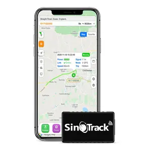 Sinotreack 미니 GPS 추적기 무료 추적 플랫폼과 배터리 무선 추적 장치에 내장 ST-903