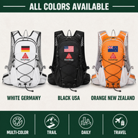 Sac à dos pour ordinateur portable avec panneau solaire antivol, logo personnalisé, imperméable, 20-35L, sac de voyage, randonnée, aventure, unisexe, sac de sport