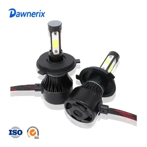 X7 9003 H4 HB2 4-צד אוטומטי LED פנס ערכת זול LED פנס למכירה גבוהה נמוך Beam הנורה 72W 16000LM 6500K לבן