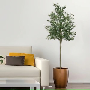 Tanaman buatan pohon Ginkgo <span class=keywords><strong>Evergreen</strong></span>, tahan lama dan pemeliharaan rendah & hijau untuk pohon Ginkgo buatan pernikahan