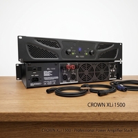 Xli1500-2500W Amplifier Hifi Berkualitas Tinggi 2-Kanal Modul Penguat Daya Speaker Aktif Berbahan Logam Terlaris Grosir Harga Terjangkau