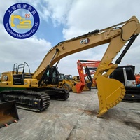 Excavator Bekas 345GC Jepang Jam Operasi Rendah, Bucket untuk Peralatan Konstruksi, Pertambangan, dan Konstruksi
