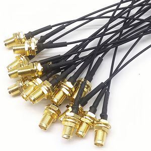 U. fl mhf1 כדי סכמה נקבה אולטרה הפסד נמוך אולטרה rf1.13 קואקסיאלי כבל מגשר עבור 4g lte 5g wifi אנטנה Rf - Product Image 3