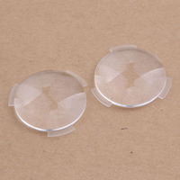 Lentilles 3D sphériques biconvexes en plastique de 25 mm avec puces pour lunettes VR en carton OEM