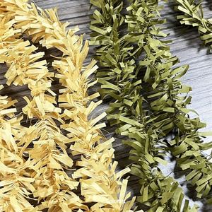 Đám cưới ngoài trời Cây giáng sinh trang trí mây Vòng hoa long lanh tinsel giấy Đảng Vòng hoa cho lễ hội decors - Product Image 3