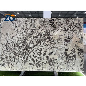 ZGSTONE Nuevo Granito Persa Azul Blanco Pulido de Alta Calidad, Natural, de Lujo y Moderno, en Losa Grande para Paredes y Pisos - Product Image 4