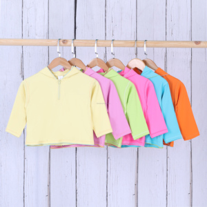 Conjunto Deportivo Corto para Niñas, Conjunto de Yoga con Sudadera con Capucha de Manga Larga y Cierre de Cremallera, y Pantalones Cortos Elásticos para Niños, para Uso Diario - Product Image 3