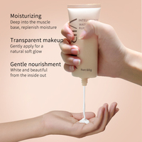 Fond de Teint Hydratant Léger Effet Peau Naturelle Base de Maquillage Longue Tenue Estompant les Pores Marque Privée