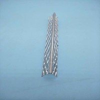 Vente chaude de cornières galvanisées pour plâtre, 50x50 mm, cornières d'angle pour la construction et le plâtrage mural