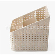 Boîte de rangement en plastique multi-compartiments 18x14.5x14cm pour le maquillage et les articles essentiels quotidiens - Product Image 4