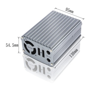 Boîtier électronique en aluminium extrudé, boîtier OEM, perçage CNC, amplificateur de circuit imprimé, boîte de projet DIY, boîtier en aluminium - Product Image 3