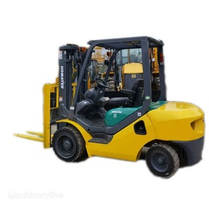 Chariot élévateur FD30 d'origine japonaise remis à neuf, prêt à l'emploi pour la manutention de matériaux de construction en usine - Product Image 3