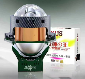 Lente de Proyector LED KUS Dual-TIR de 3 Pulgadas, 152 W, 18000 lm, 6500 K, Ventiladores con Rodamientos de Bolas, Plug and Play para Audi, <span class=keywords><strong>BMW</strong></span>, Honda A1 A3 - Product Image 2