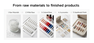 Uñas Postizas Francesas <span class=keywords><strong>con</strong></span> Efecto Ojo de Gato, <span class=keywords><strong>Diseño</strong></span> Removible, 30 Piezas - Product Image 6