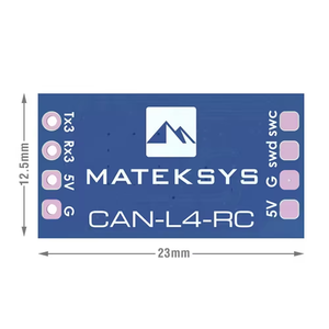 Adaptador de Entrada CAN RC MATEKSYS CAN-L4-RC AP_PERIPH para MCU STM32L431xC, Convierte Serial a CAN, 5V, 256KB Flash, -40~85C, Venta al Por Mayor - Product Image 4
