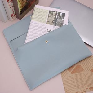 CustomPU Leather Promotional Envelope Document Holder <b>A4</b> File <b>Folder</b> Organizer Waterproof Portfolio Laptop Sleeve Business Gifts - Product Image 4