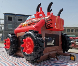 Camion monstre gonflable personnalisé maison de rebond château de saut gonflable moonwalk château gonflable pour les enfants - Product Image 5