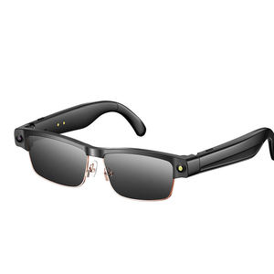 L802 AI Powered Dual <b>Camera</b> <b>Smart</b> Glasses 8MP 2K Video Recording IPX-4 Waterproof <b>WiFi</b> Transfer Sunglasses Photochromic Blue - Product Image 6