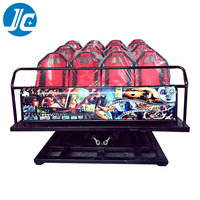 Camión de Cine Móvil JC JC17 para Interiores, con Silla de Realidad Virtual 7D/4D/5D/9D/12D, Eléctrico/Hidráulico, 3/6 DOF, con Movimiento Dinámico, Capacidad de 500 kg