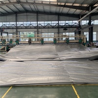 Bâche en PE pour camion agricole et extérieur, imperméable, anti-UV, coupe-vent, anti-poussière, légère, en tissu tissé, avec œillets renforcés et laminée