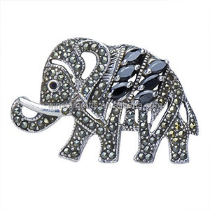 Pinsanity Arcade cổ điển đáng yêu voi Lapel Pin tùy chỉnh động vật men cứng - Product Image 1