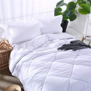 Singolo doppio colore bianco solido microfibra 200gsm imbottitura in polifibra piumino turco trapuntato <span class=keywords><strong>invernale</strong></span> all'interno del piumino - Product Image 6