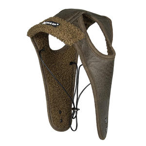 Chapeau aviateur pour <span class=keywords><strong>chien</strong></span> en cuir PU noir cool, hiver, tailles uniques, sport, avec oreilles pour le froid - Product Image 1