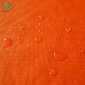 Tissu organique écologique laminé PVC, personnalisé, à carreaux orange, imperméable, résistant aux déchirures, ignifuge, pour <span class=keywords><strong>bateau</strong></span> gonflable - Product Image 4