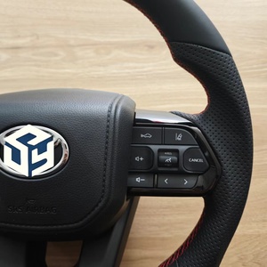 Accesorios para Automóviles de Alta Calidad, Volante Deportivo en Negro Piano para <span class=keywords><strong>Toyota</strong></span> Hilux, Land Cruiser, <span class=keywords><strong>Yaris</strong></span>, LC300 - Product Image 6